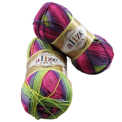 Włóczka Diva Batik 3241