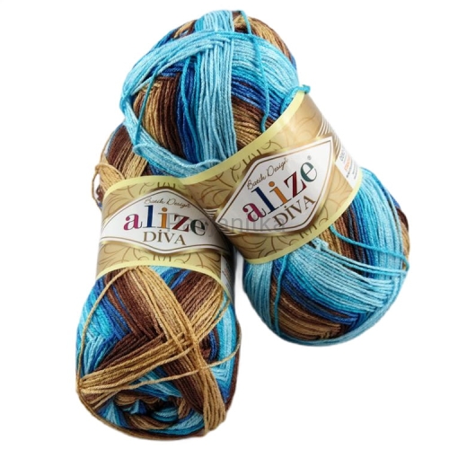 Włóczka Diva Batik 3243