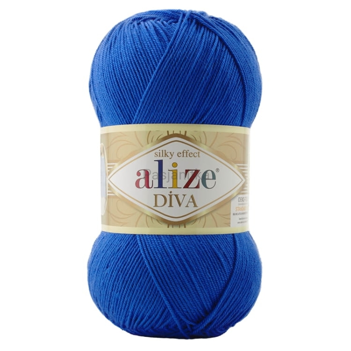 Włóczka Diva 132 szafir