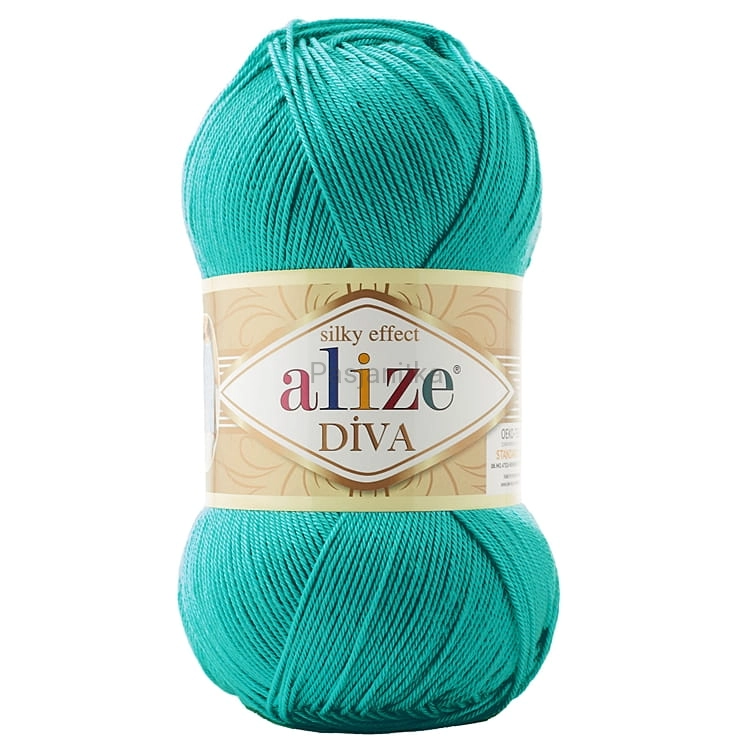 Włóczka Diva 610 aqua