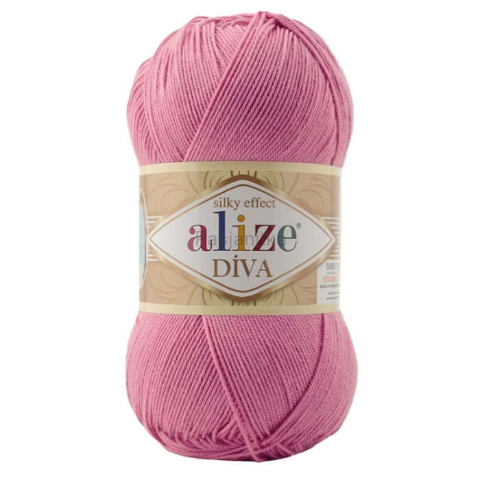 Włóczka Diva 178 ciemny róż