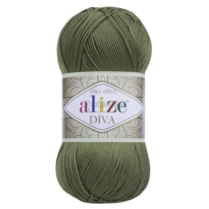 Włóczka Diva 273 khaki