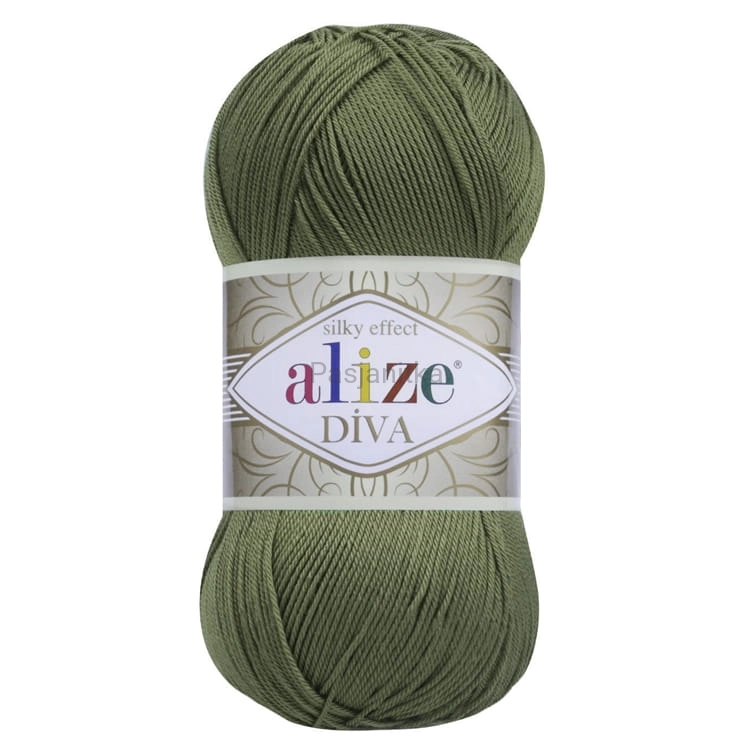 Włóczka Diva 273 khaki