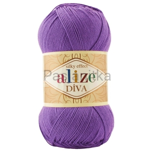 Włóczka Diva 622 fiolet