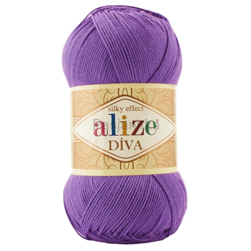 Włóczka Diva 622 fiolet