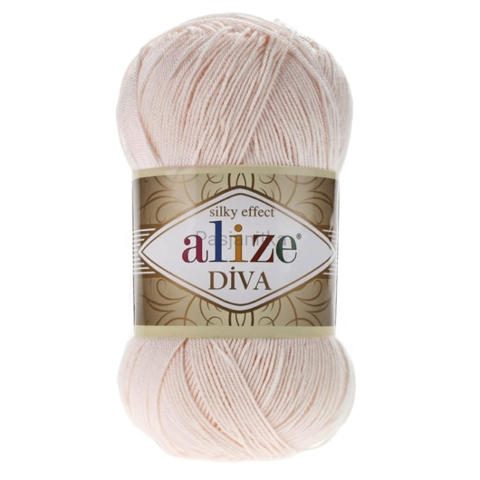 Włóczka Diva 382 pudrowy
