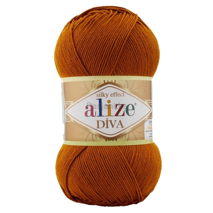 Włóczka Diva 234 ceglany
