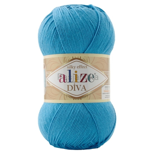 Włóczka Diva 245 turkus