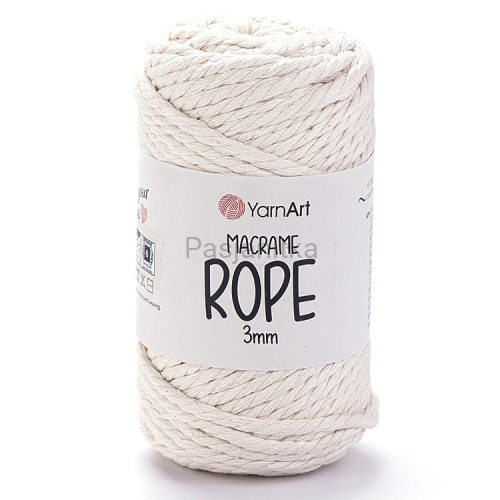 Sznurek Macrame Rope 3 mm / 752 ecru