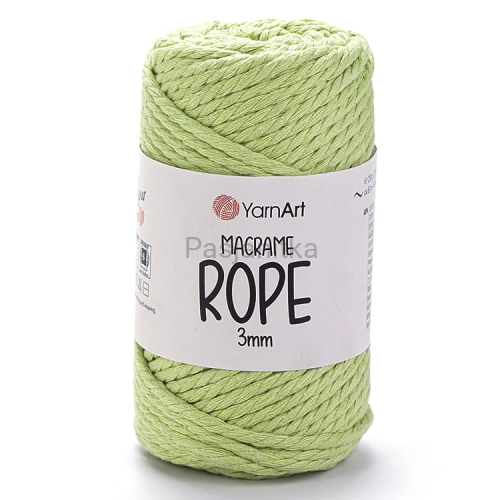 Sznurek Macrame Rope 3 mm / 755 jasny zielony
