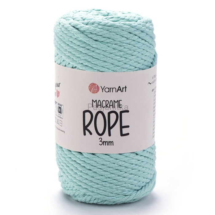 Sznurek Macrame Rope 3 mm / 775 mięta