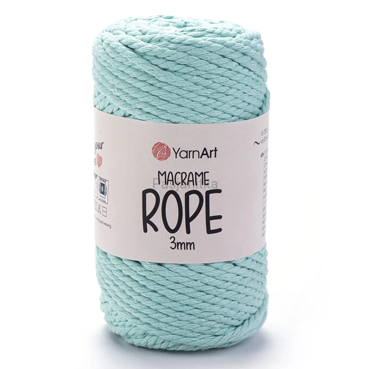 Sznurek Macrame Rope 3 mm / 775 mięta