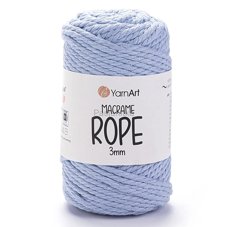 Sznurek Macrame Rope 3 mm / 760 błękit