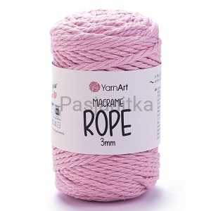 Sznurek Macrame Rope 3 mm / 762 jasny róż