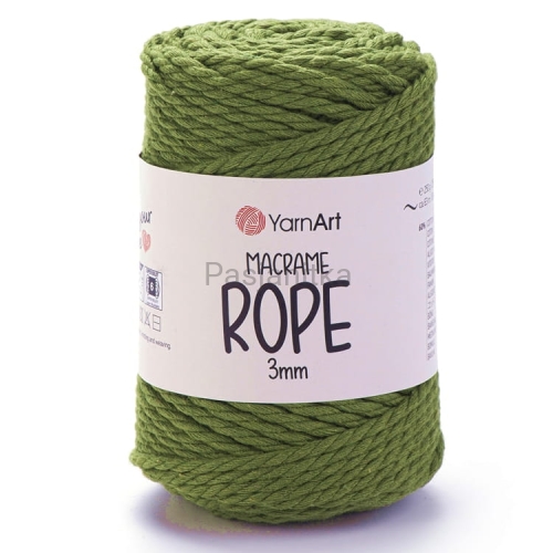 Sznurek Macrame Rope 3 mm / 787 zielony