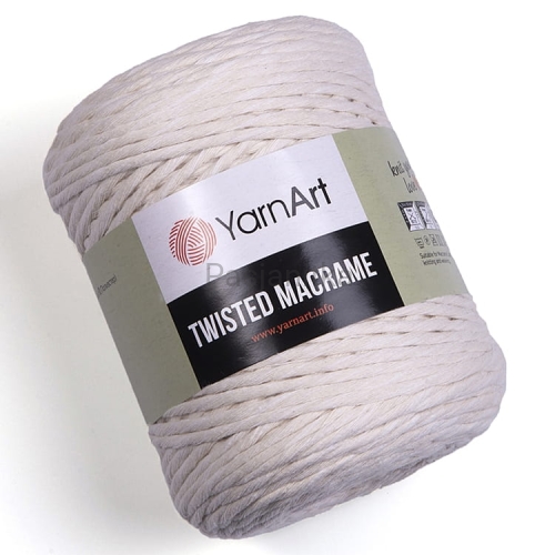 Sznurek Twisted Macrame 752 ecru