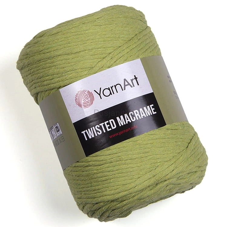 Sznurek Twisted Macrame 755 jasny zielony