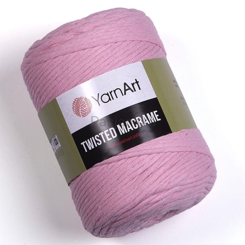 Sznurek Twisted Macrame 762 jasny róż