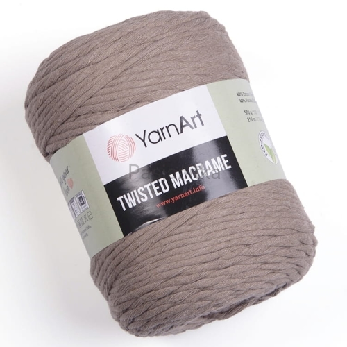 Sznurek Twisted Macrame 768 ciemny beż