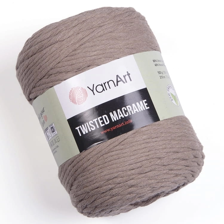 Sznurek Twisted Macrame 768 ciemny beż