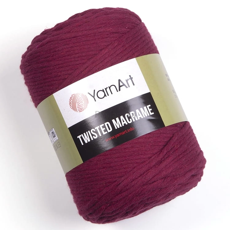 Sznurek Twisted Macrame 781 bordo