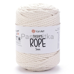 Sznurek Macrame Rope 5 mm / 752 ecru