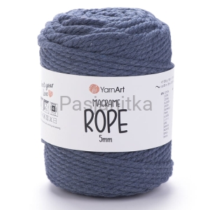 Sznurek Macrame Rope 5 mm / 761 jeans