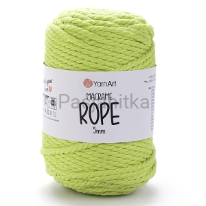 Sznurek Macrame Rope 5 mm / 755 jasny zielony