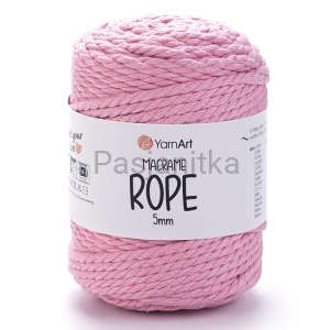 Sznurek Macrame Rope 5 mm / 762 jasny róż