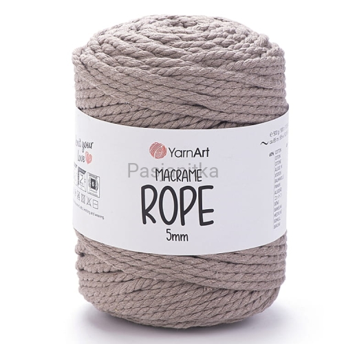Sznurek Macrame Rope 5 mm / 768 ciemny beż