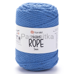 Sznurek Macrame Rope 5 mm / 786 niebieski