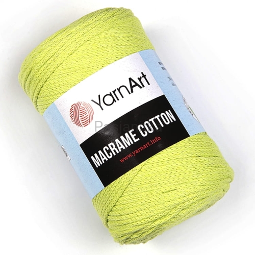 Sznurek Macrame Cotton 2 mm / 755 jasny zielony