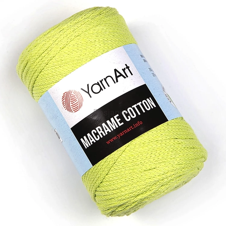Sznurek Macrame Cotton 2 mm / 755 jasny zielony
