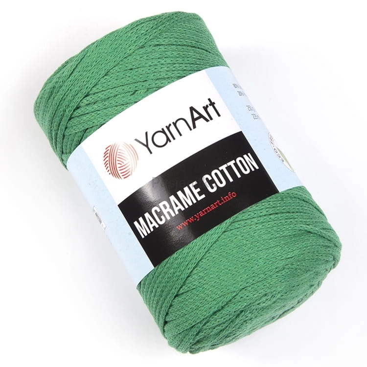 Sznurek Macrame Cotton 2 mm / 759 zielony