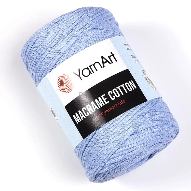 Sznurek Macrame Cotton 2 mm / 760 błękit