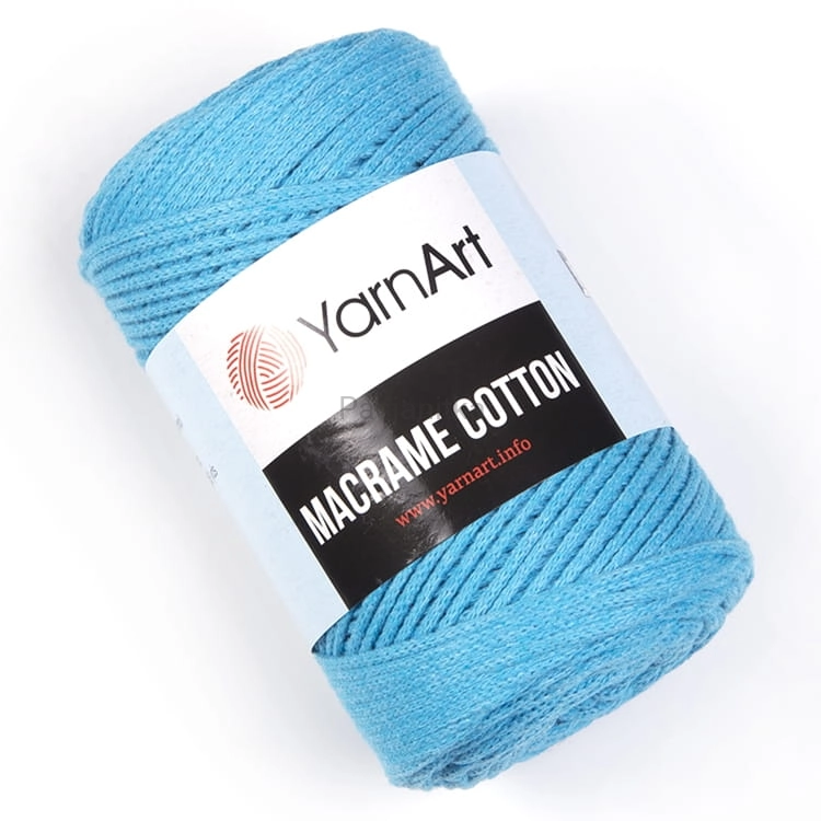 Sznurek Macrame Cotton 2 mm / 763 turkus