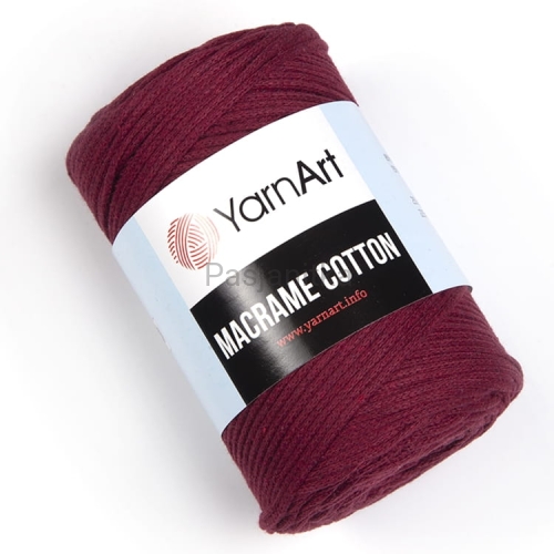 Sznurek Macrame Cotton 2 mm / 781 bordo
