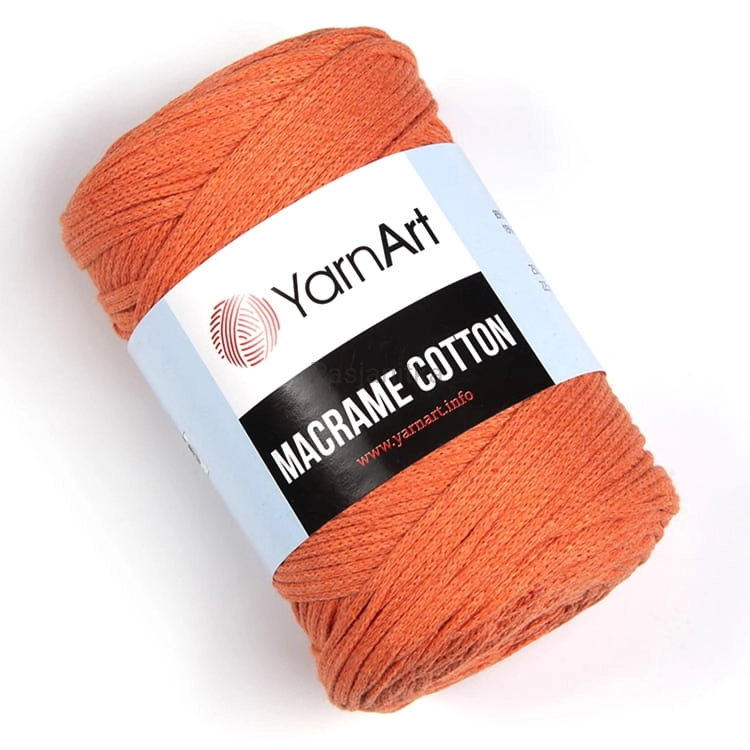 Sznurek Macrame Cotton 2 mm / 770 pomarańcz