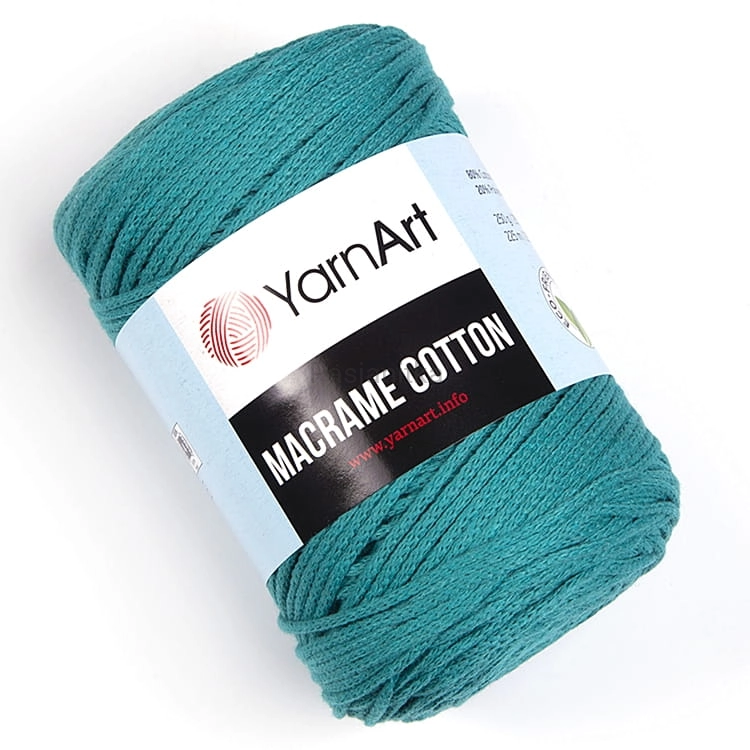 Sznurek Macrame Cotton 2 mm / 783 morski