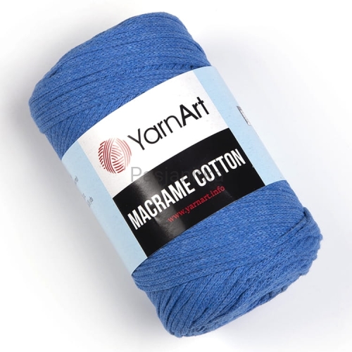 Sznurek Macrame Cotton 2 mm / 786 niebieski