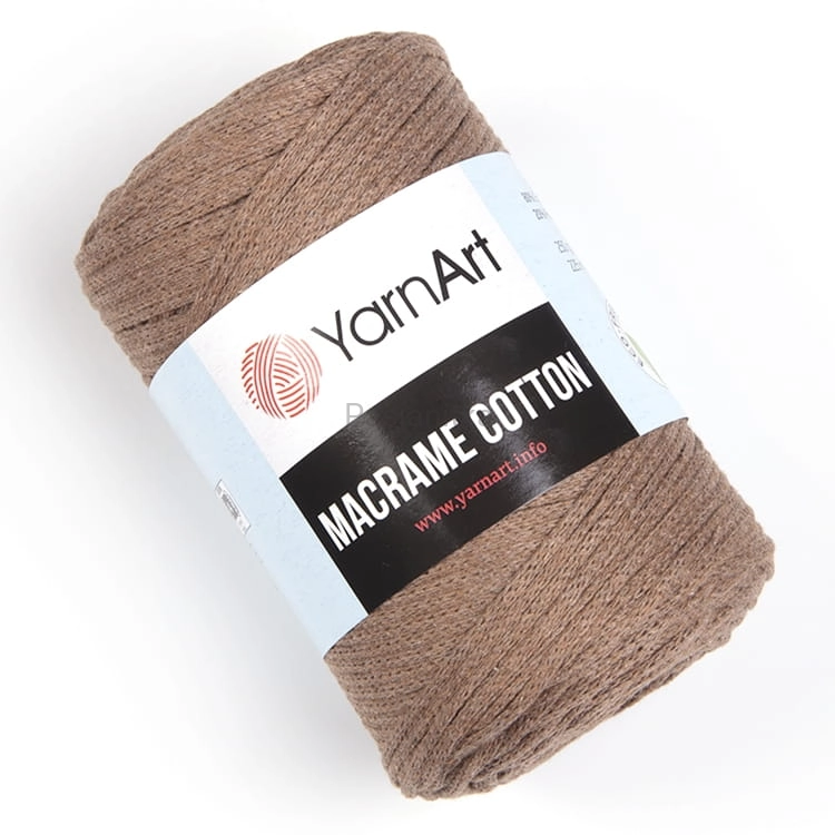 Sznurek Macrame Cotton 2 mm / 788 jasny brąz