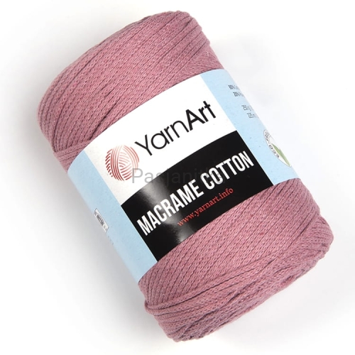 Sznurek Macrame Cotton 2 mm / 792 brudny róż