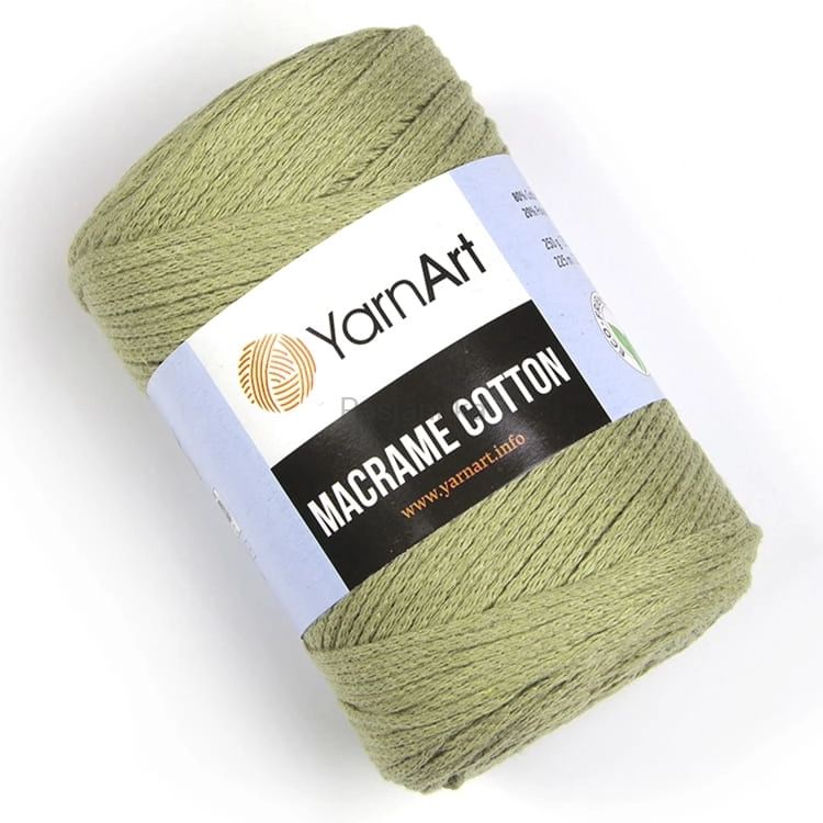 Sznurek Macrame Cotton 2 mm / 793 jasna oliwka