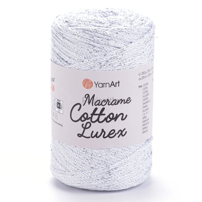 Sznurek Macrame Cotton Lurex 2 mm / 720
