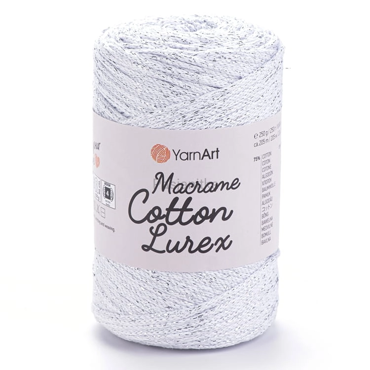Sznurek Macrame Cotton Lurex 2 mm / 720