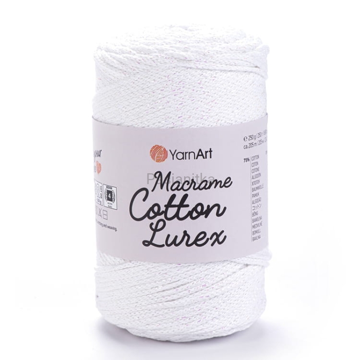 Sznurek Macrame Cotton Lurex 2 mm / 721