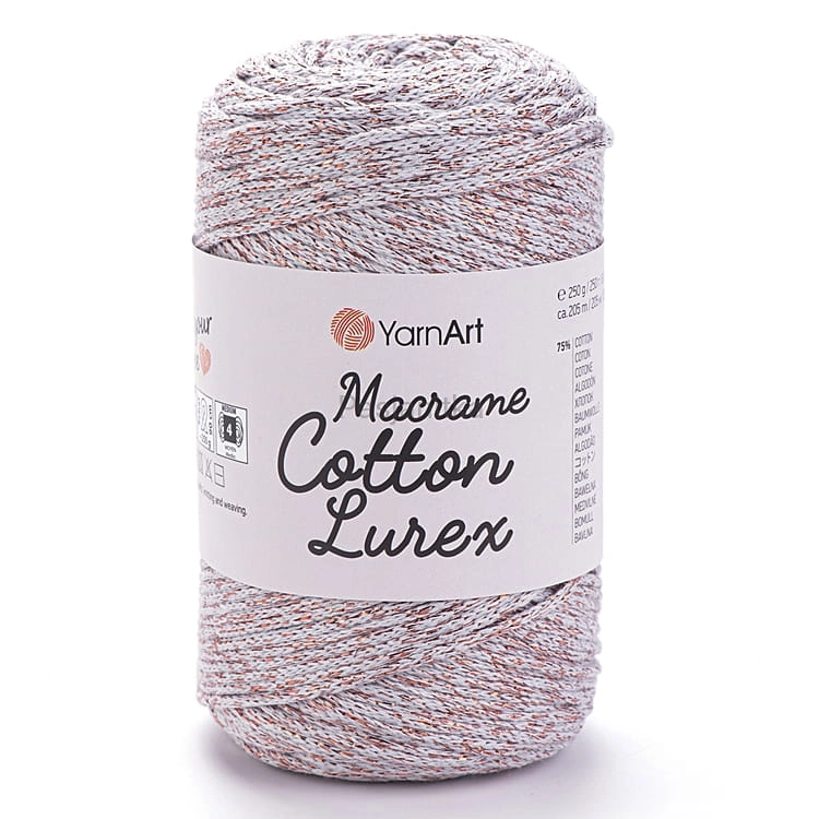 Sznurek Macrame Cotton Lurex 2 mm / 727