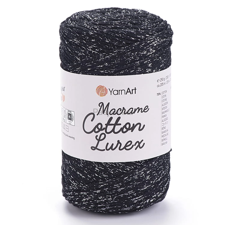 Sznurek Macrame Cotton Lurex 2 mm / 723