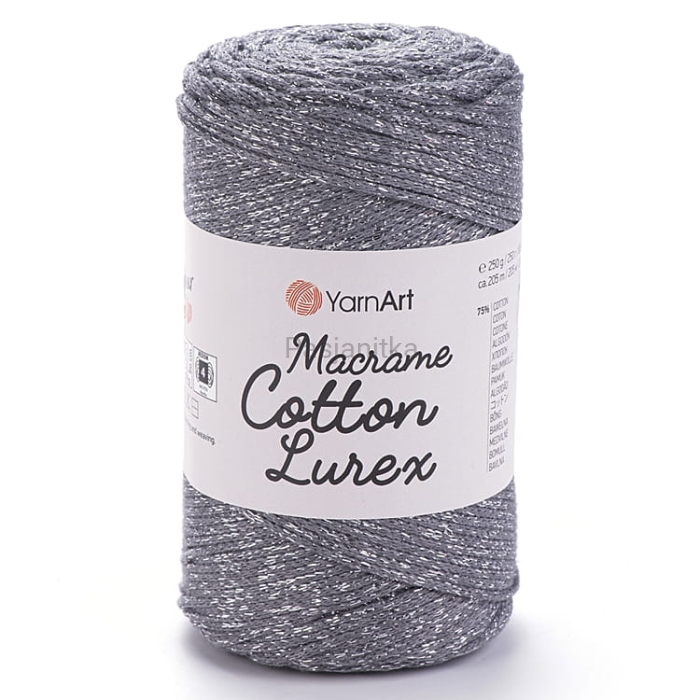 Sznurek Macrame Cotton Lurex 2 mm / 737