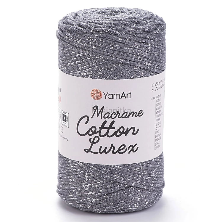 Sznurek Macrame Cotton Lurex 2 mm / 737